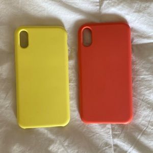 iPhone XR silicone cases